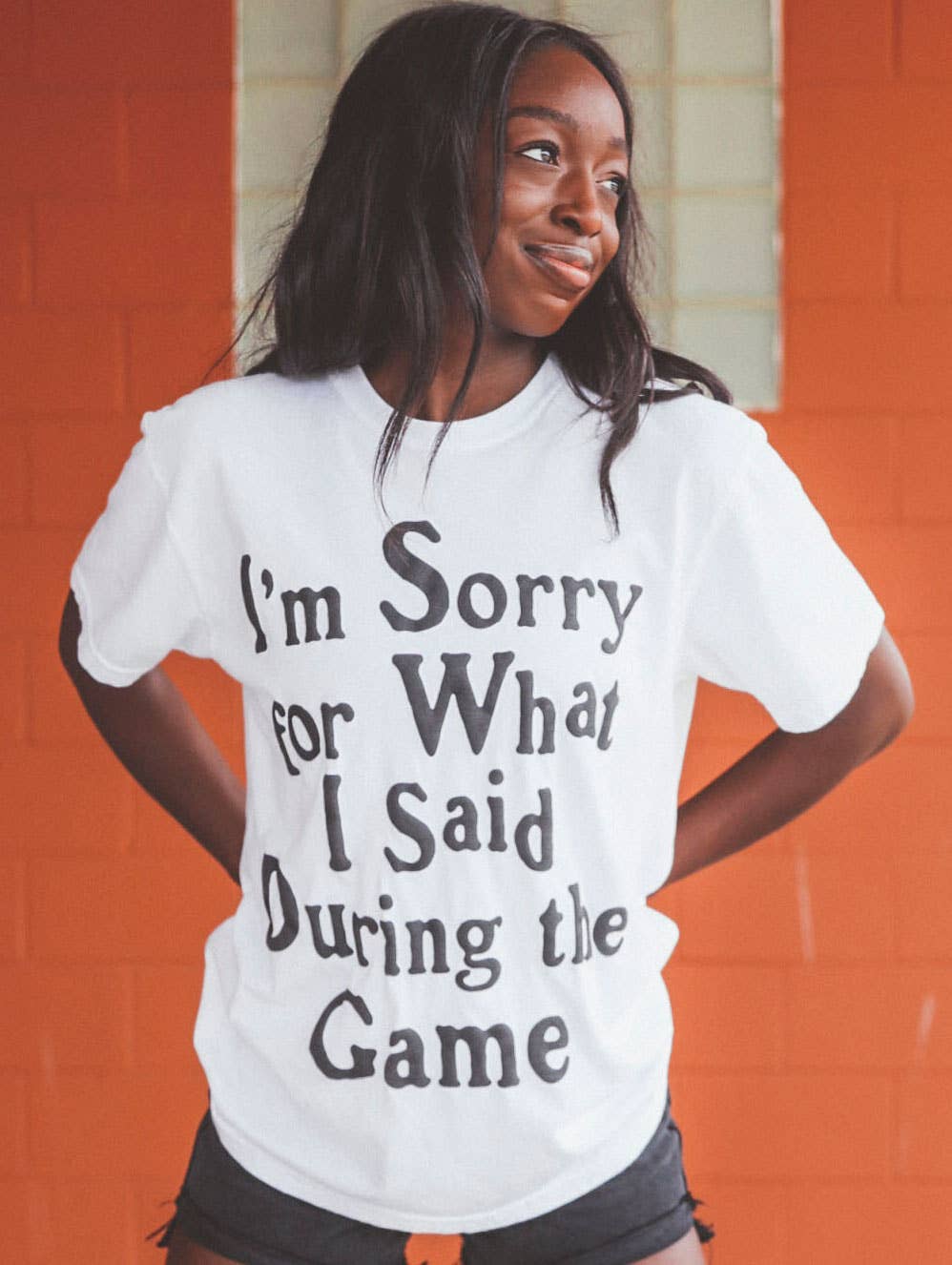 I'm Sorry For What I Said During The Game T-shirt