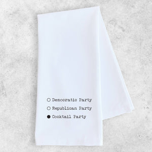 Cocktail Party Tea Towel