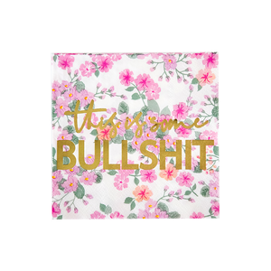 "This is Some Bullshit" Witty Cocktail Napkins - 20 Pk.