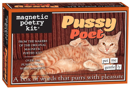 Pussy Poet Magnetic Poetry Kit