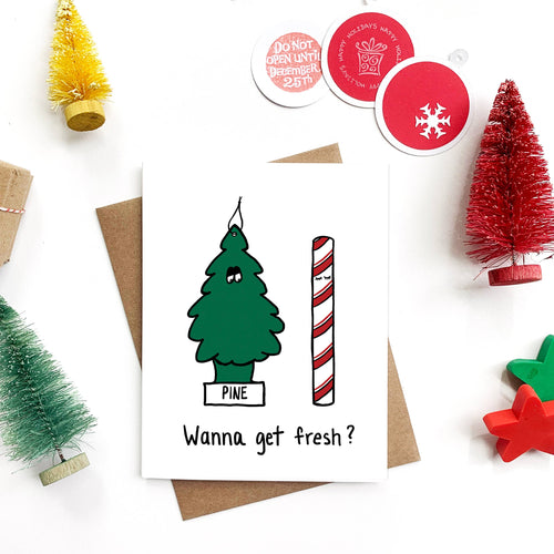 Get Fresh, Funny Christmas Card