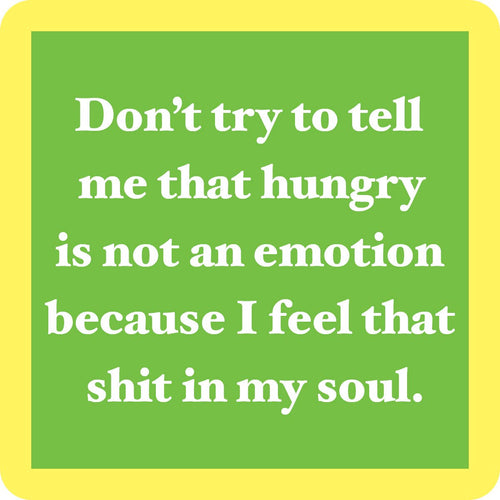 Hungry is Not an Emotion 