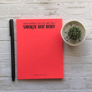 Being Cremated Notepad