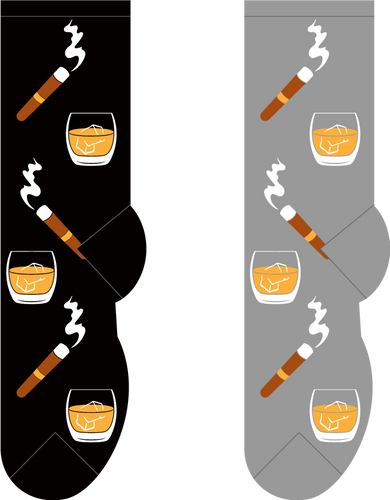Scotch & Cigars Socks