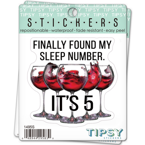 Sleep Number Sticker