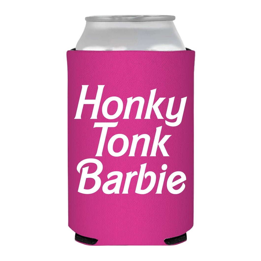 Honkey Tonk Barbie Can Cooler / Koozie