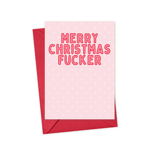 Funny F Word Christmas Card