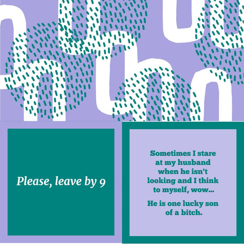 Leave by 9/Lucky Cocktail Napkin