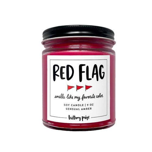 Red Flag Candle
