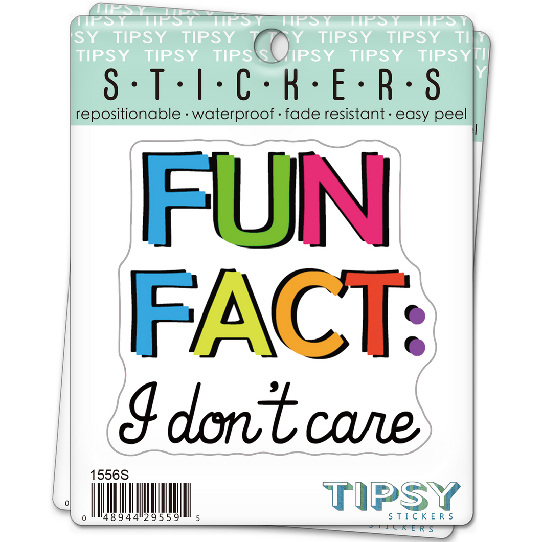 Fun Fact Sticker
