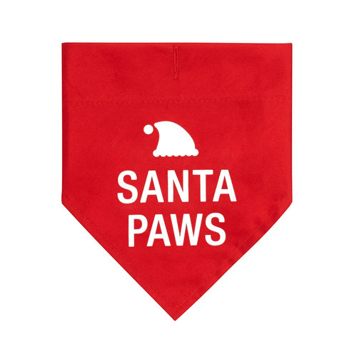 Santa Paws Dog Bandana L/XL