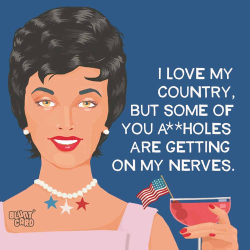 Love My Country Cocktail Napkins