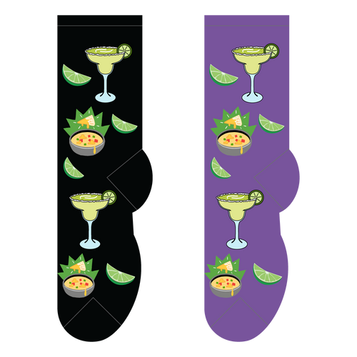 Women's Margaritas & Queso Dip Socks