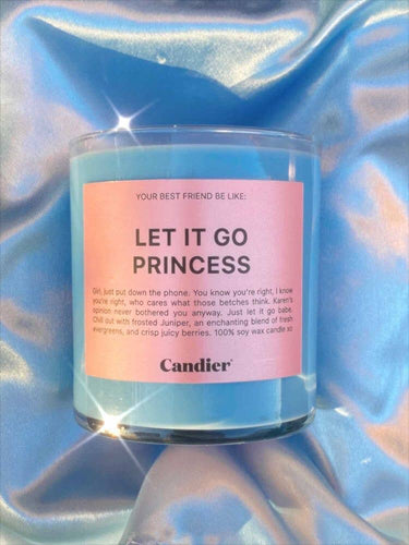 Let It Go Holiday Candle