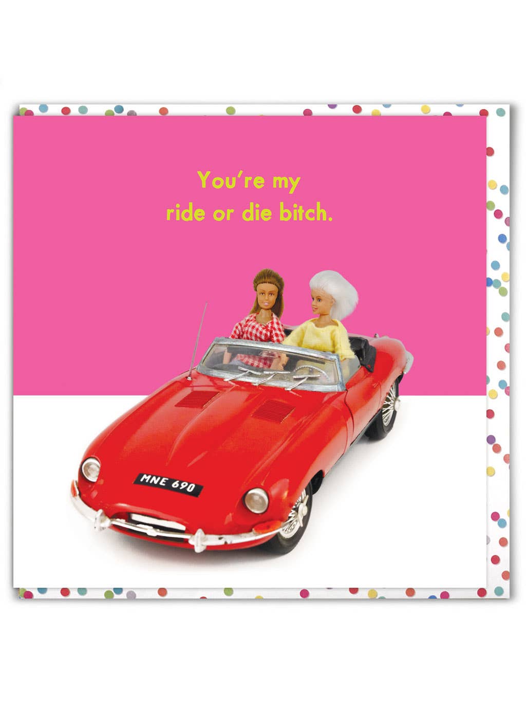 Ride Or Die Bitch Card