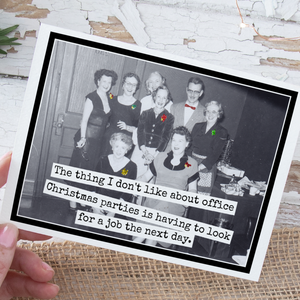 Office Christmas Parties Christmas Card