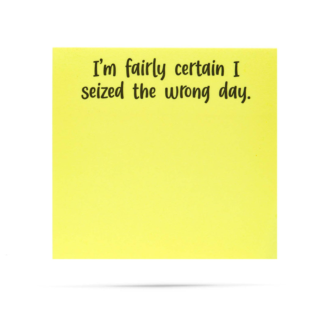 I'm Fairly Certain Sticky Note