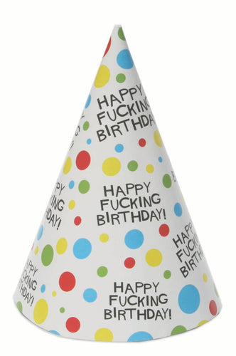 X-Rated Birthday Party Hat (8 count)