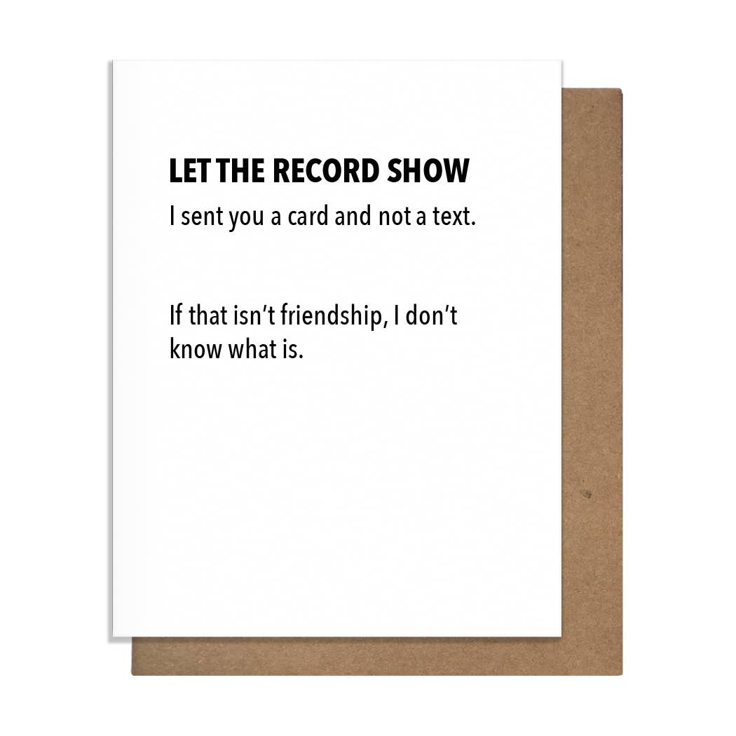 Sent Card | Two Words One Finger
