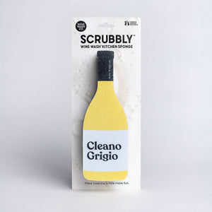 Scrubbly™ Kitchen Sponge: Cleano Grigio