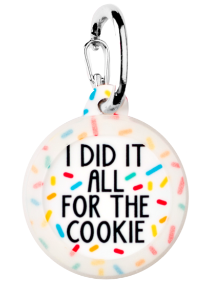 All for the Cookie Sprinkles Dog Tag Charm