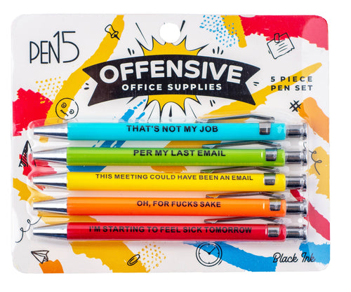 Offensive Pens Set
