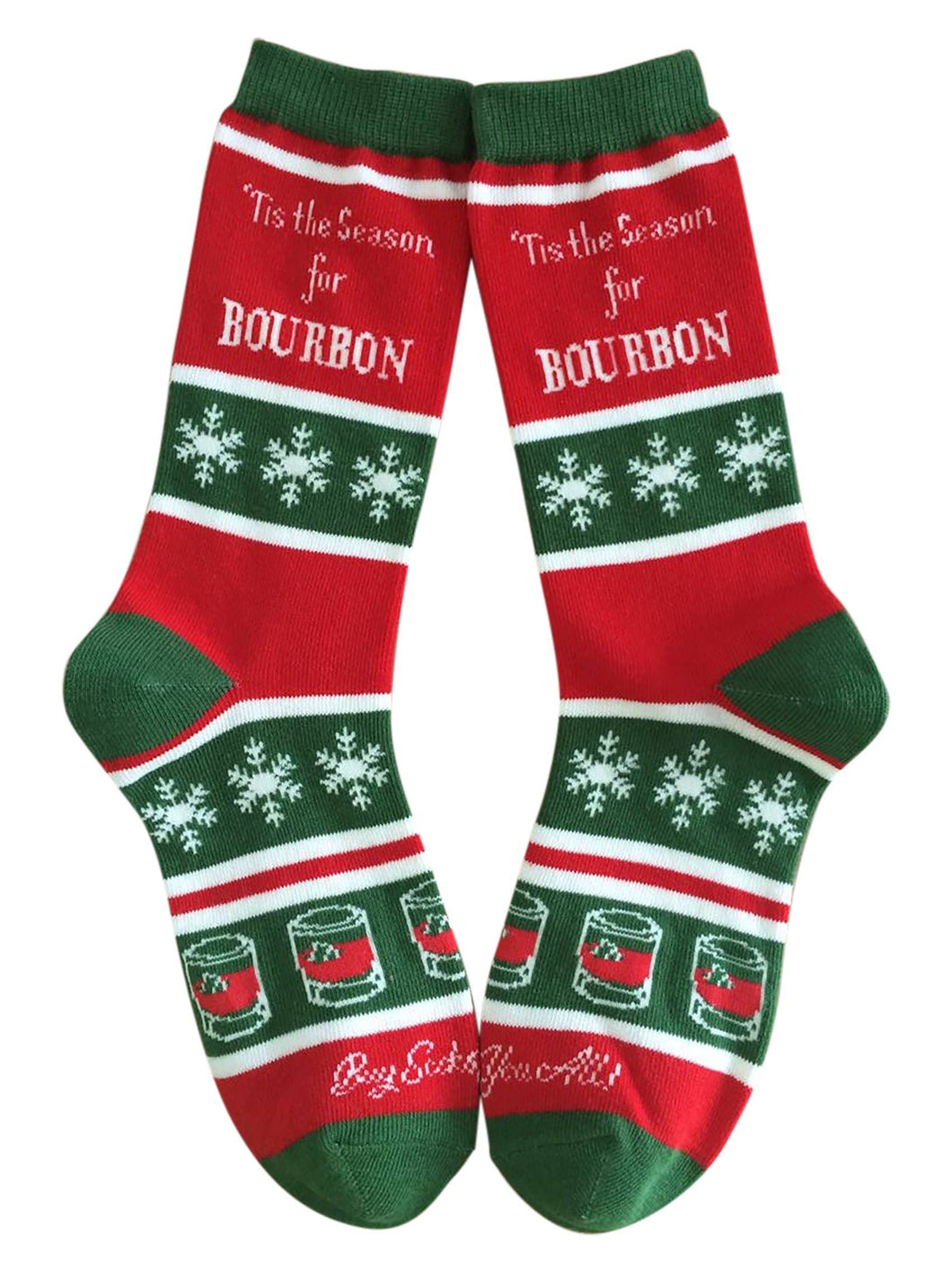 Tis the Season for Bourbon Women's Socks