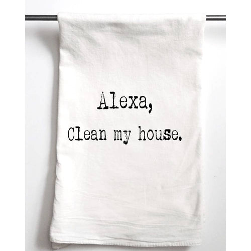 Alexa Clean My House | Gift Towel
