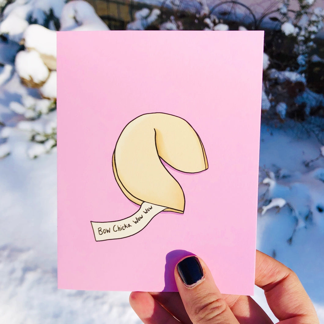 Bow Chicka Wow Wow Love Card