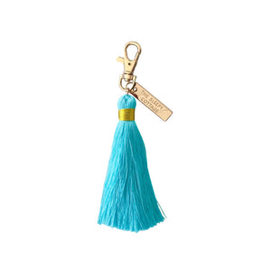 Breakfast at Tiffany's Tassel Tassel Keychain and Bag Charm