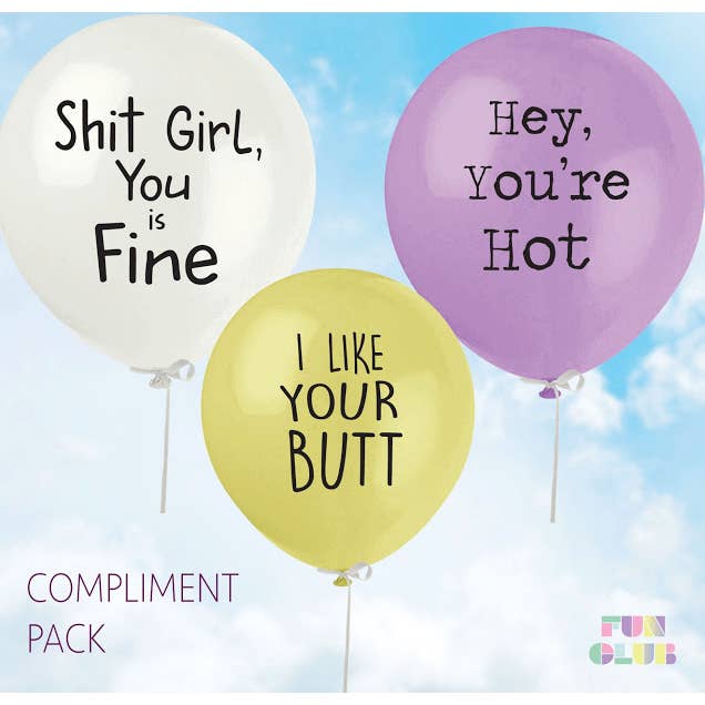 Compliment Pack Assorted Balloons