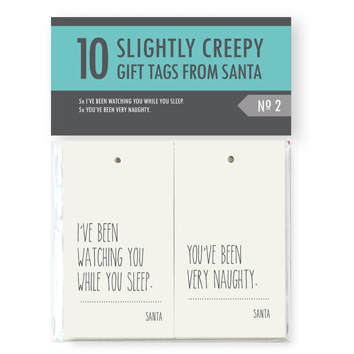 Creepy Santa Tags #2