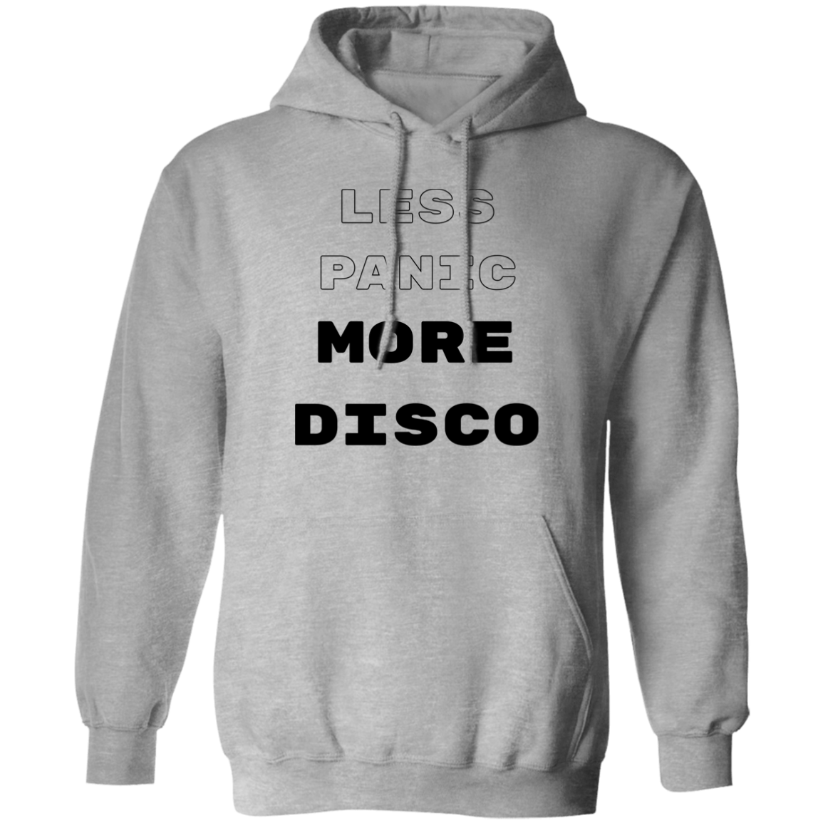 White panic at 2024 the disco hoodie