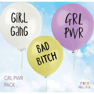 Girl Power Pack Assorted Balloons