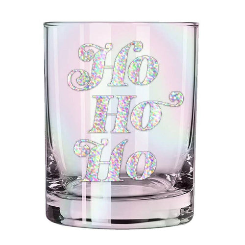 Ho Ho Ho Cocktail Glass