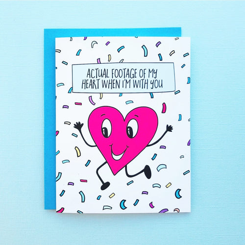 Happy Heart Love Card