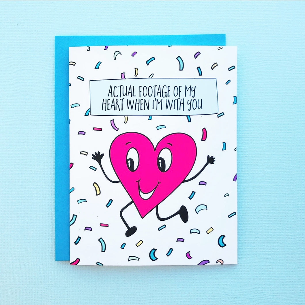 Happy Heart Love Card