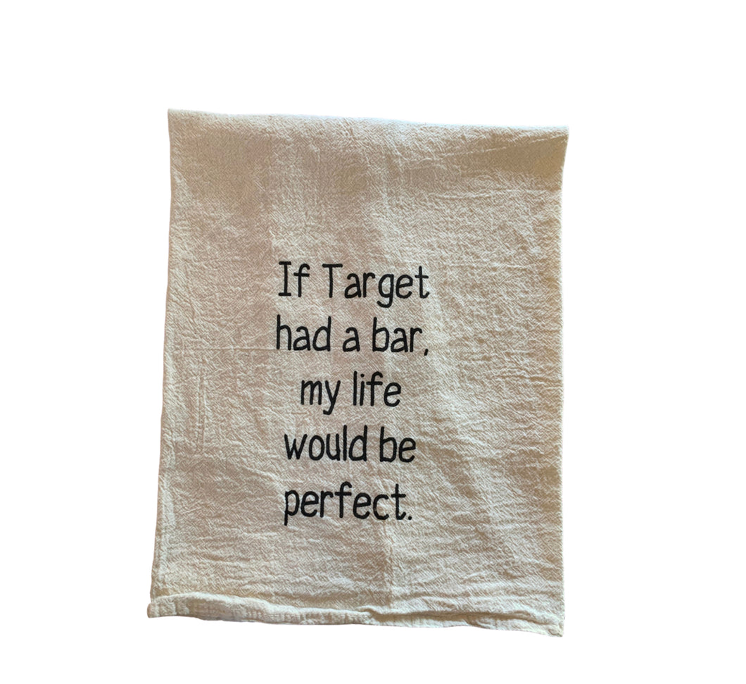 If target had A bar Dish Towel