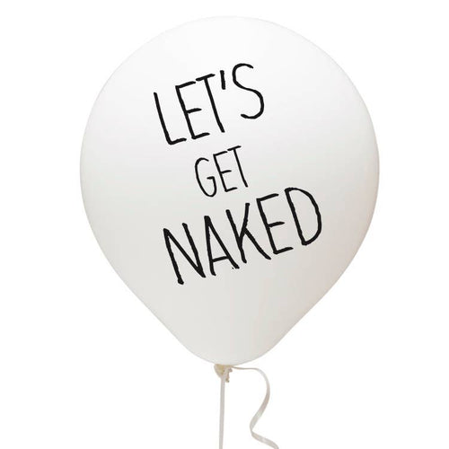 Let's Get Naked Balloon