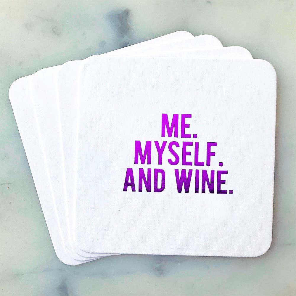 Me, Myself and Wine Coasters