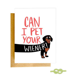 Pet Wiener Card