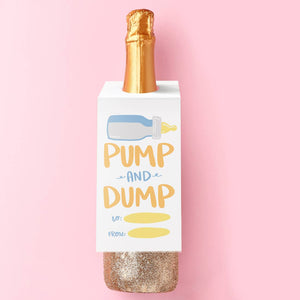 Pump and Dump Wine Tag