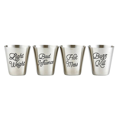 Shot Cups - Personality 4 Pack