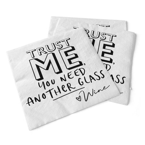 Trust Me Cocktail Napkin