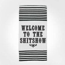 Load image into Gallery viewer, Welcome To The Shitshow Twisted Terry Towel