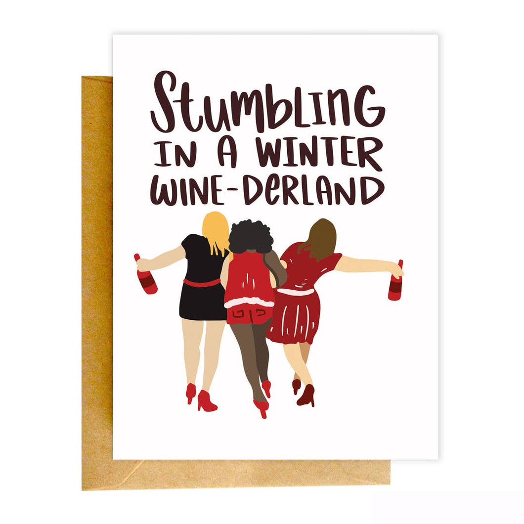 Wine-derland  Card