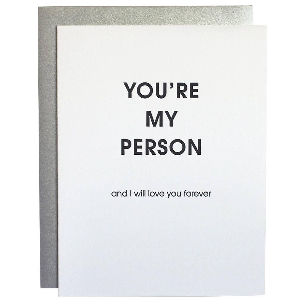 You're My Person Love Card