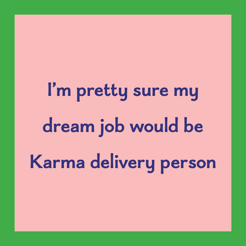 Karma Delivery Card