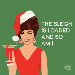 Loaded Holiday Cocktail Napkins