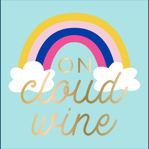 On Cloud Wine Cocktail Napkins - Foil - 20ct